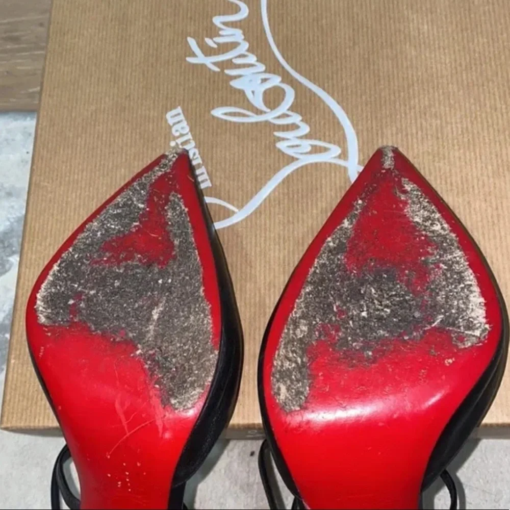 Christian louboitin Suzanne Heel size 8.5 120 mm - Picture 5 of 9